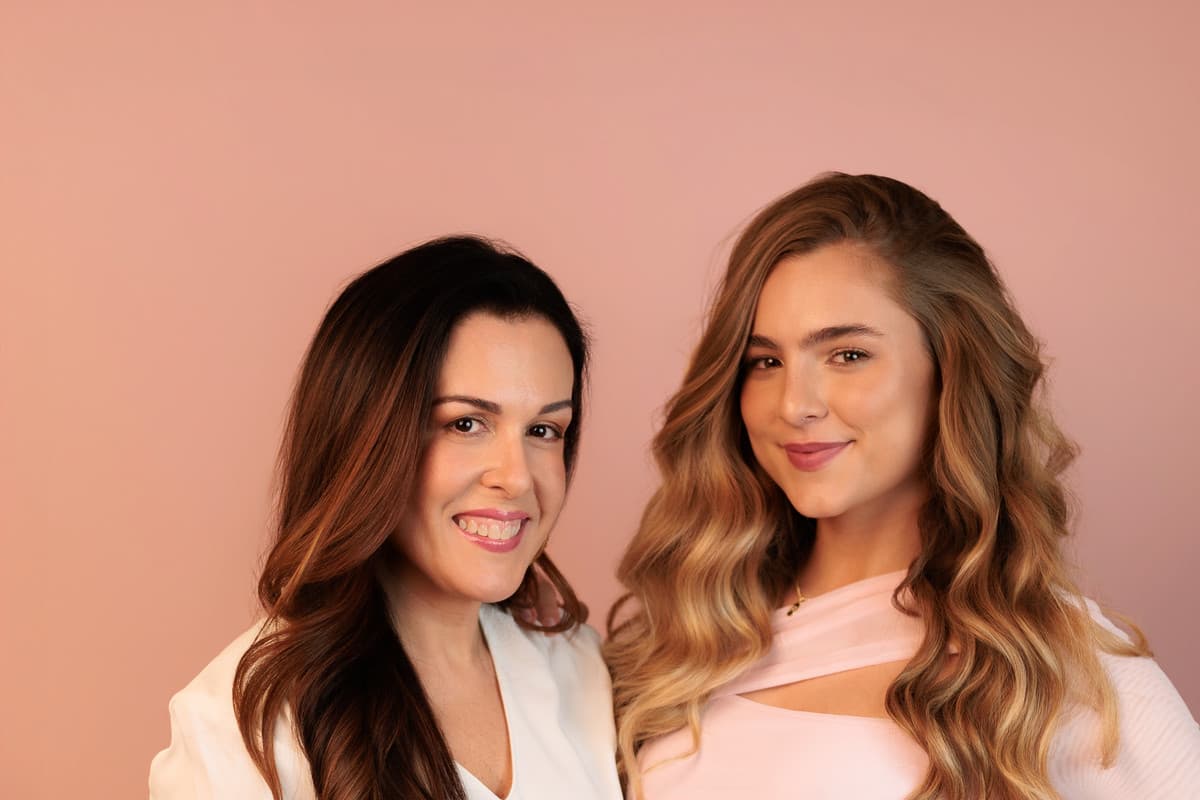 Rafaela and Adriana, founders of Roya Hair